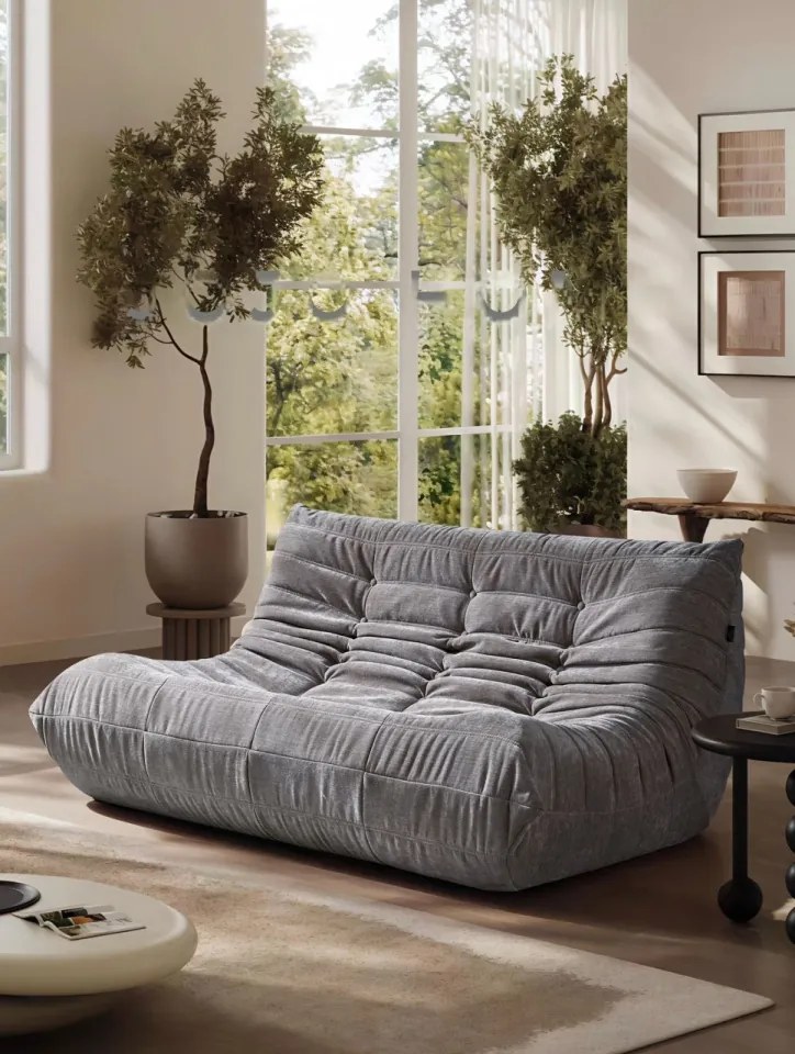 Canapea Lounge din Memory Foam HD – Premium, 1450 x 110 x 75 cm, Confort care Revine la Formă (Culoare: Verde)