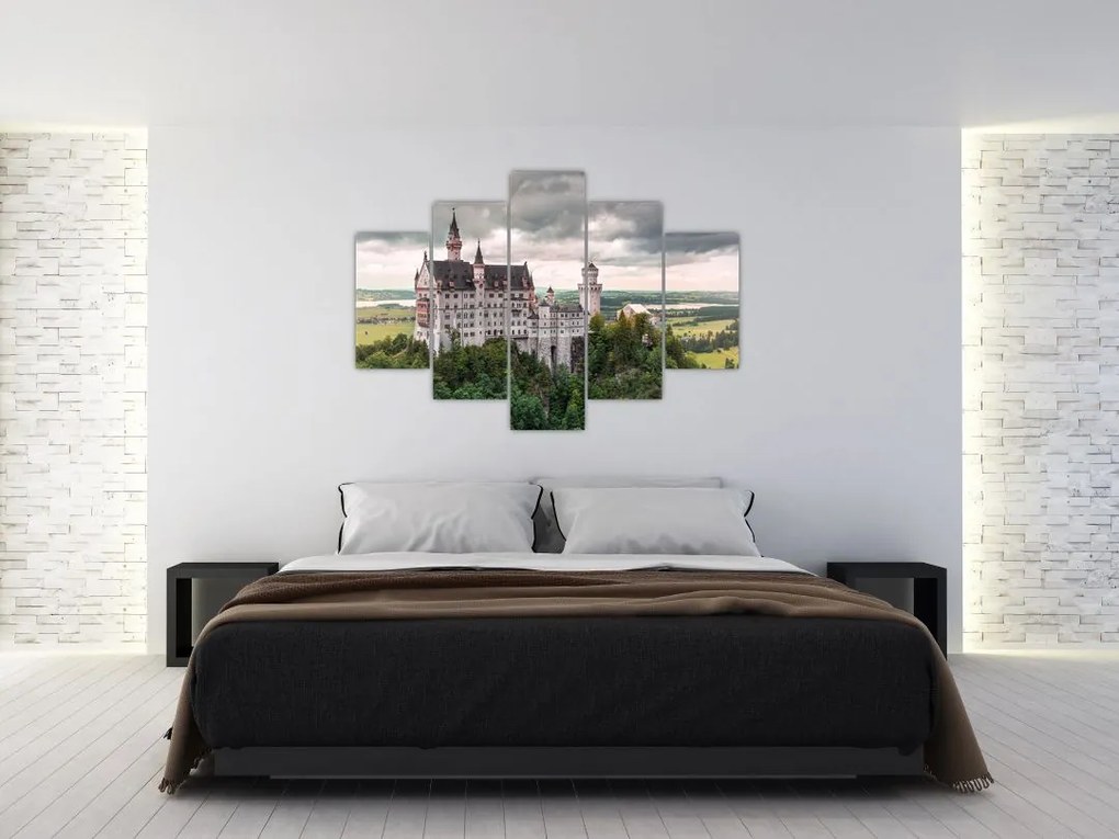 Tablou - Castelul pe stânci (150x105 cm)