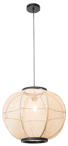 Lampă suspendată orientală maro 48 cm - Rob