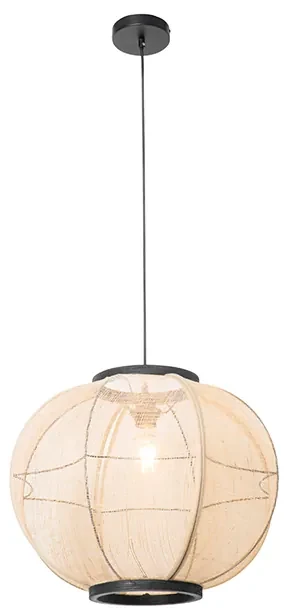Lampă suspendată orientală maro 48 cm - Rob