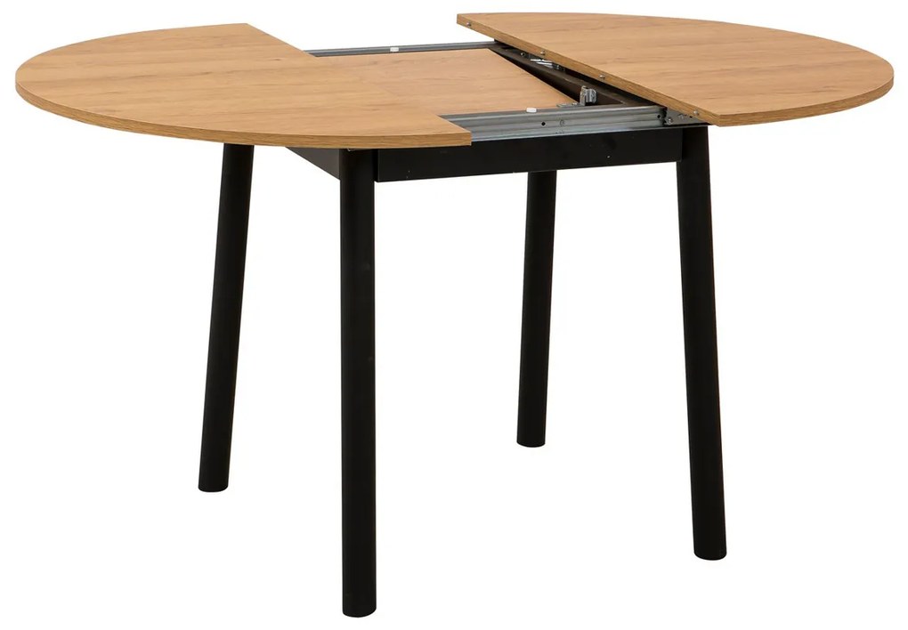 Masă de luat masa Oliver Oak Black