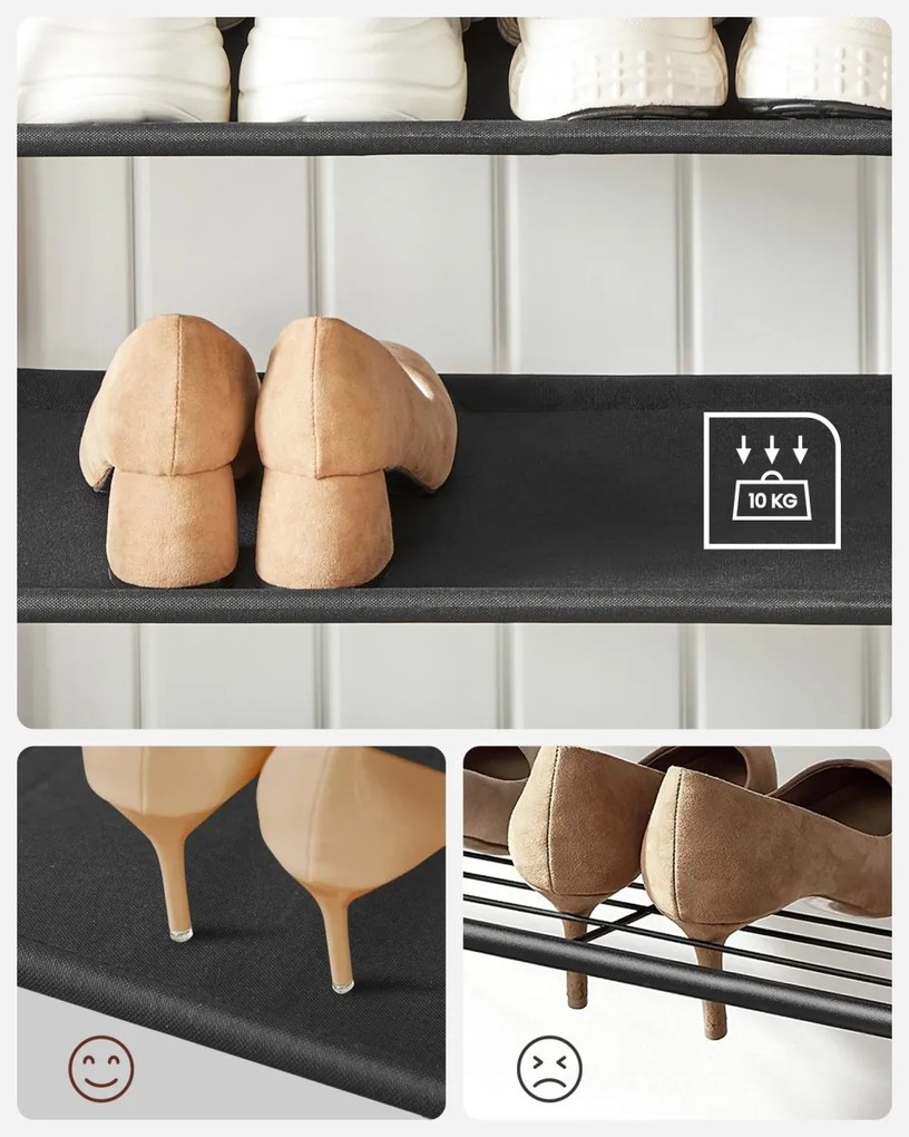 Cuier cu raft pentru pantofi TAYLOR ARTISAN 64x180 cm