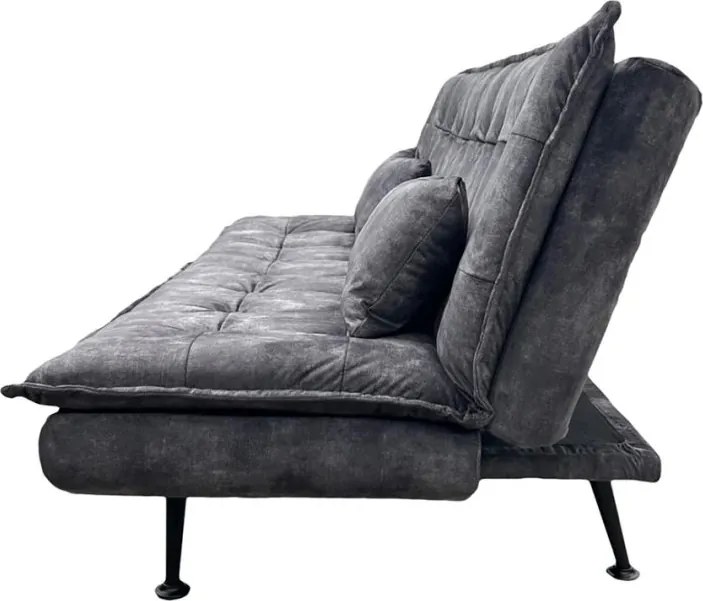 Canapea extensibila, Catifea Gri JAZZ 195cm