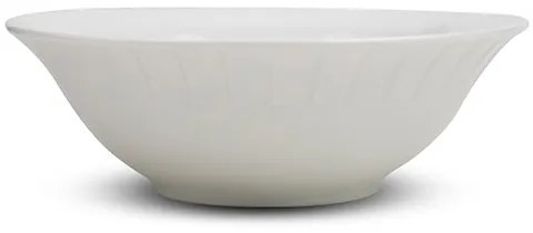 Bol pentru salata din portelan cu model in relief NAVA NV 153 013