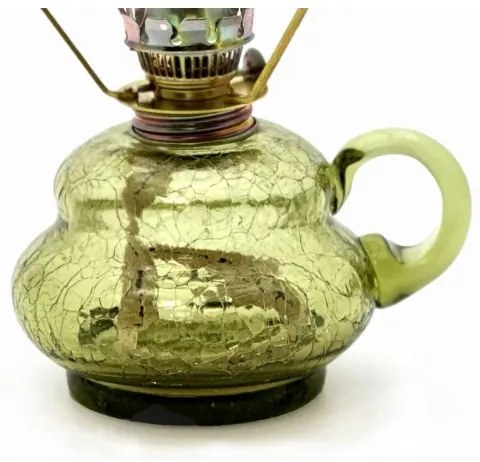 Lampă cu petrol ANNA 33 cm verde pădure