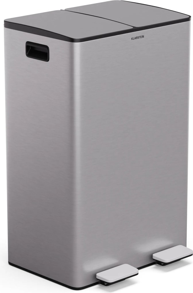 Klarstein EcoVista, coș de gunoi cu composter, 60 l + 3 l/coș + composter, Soft-Close