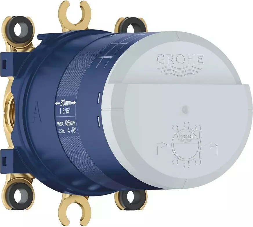 Corp incastrat Grohe RainShower universal cu limitator de debit