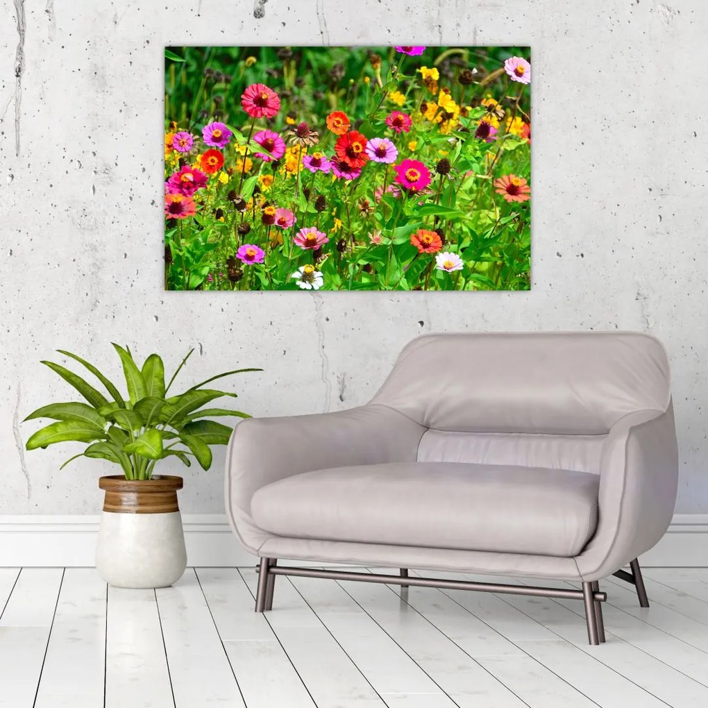 Tablou cu flori de luncă (90x60 cm)