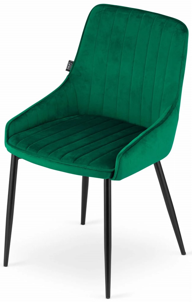 Scaun catifea MONZA verde