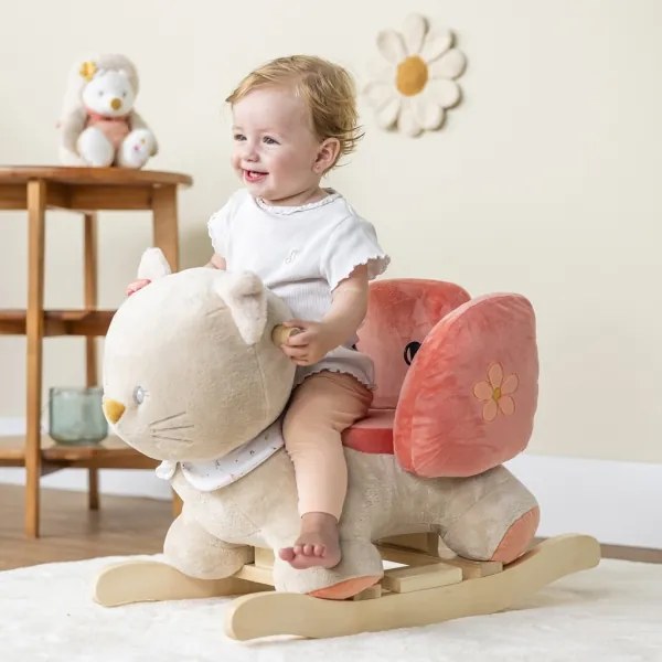 Jucărie de legănat Nattou LANA pisicuță