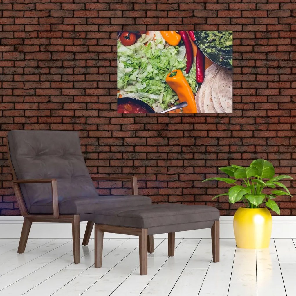 Tablou cu legume (70x50 cm)