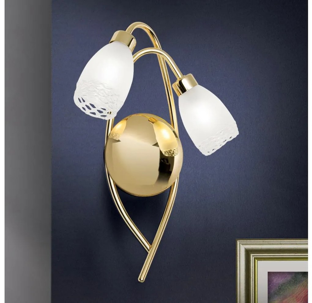 Orion - Aplica de perete CARLA 2xG9/28W/230V, auriu