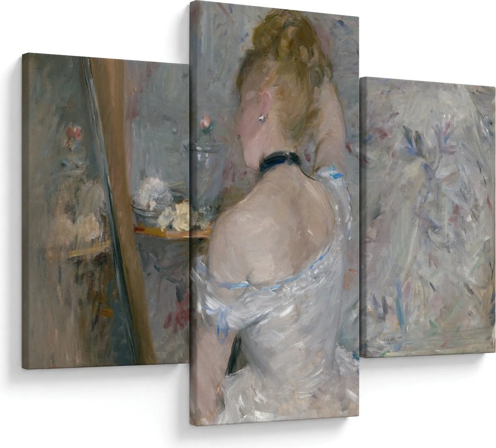 Tablou - Berthe Morisot, Woman at Her Toilette, reproducere (90x60 cm)