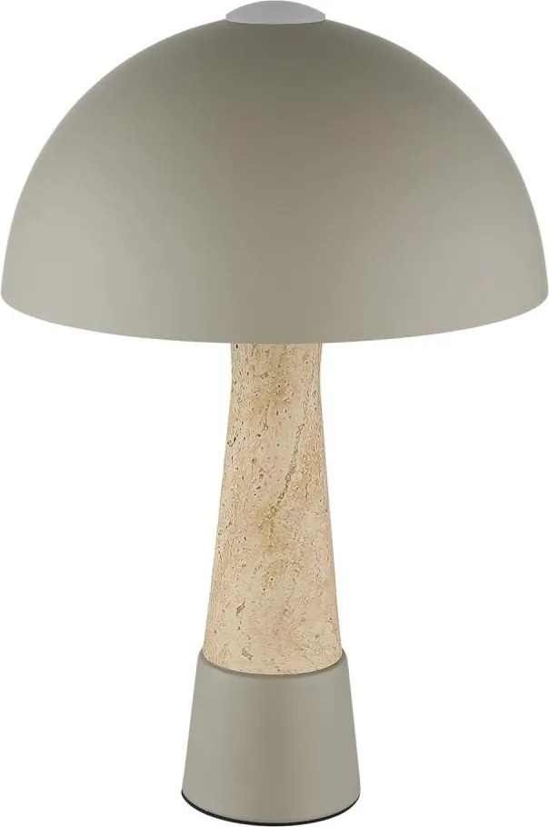 Globo 51070110 - Lampă de masă PAULIN 1xE27ILLU/40W/230V gri