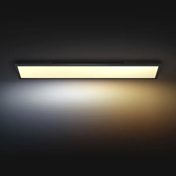 Plafonieră LED dimabilă Philips Hue AURELLE LED/39W/230V 120x30 cm negru