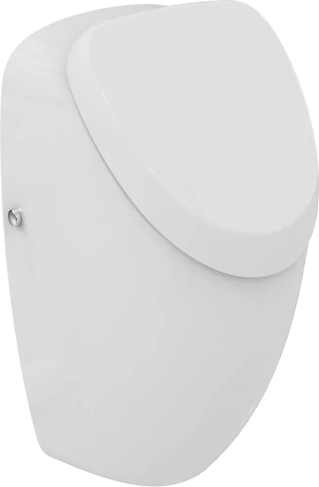 Urinal Ideal Standard Connect Home cu alimentare prin spate pentru utilizare cu capac