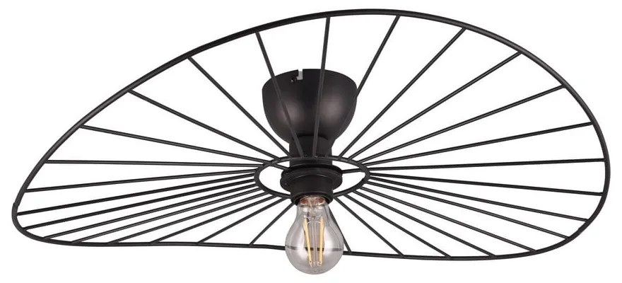 Plafonieră negru-mat ø 60 cm Chapeau – Trio