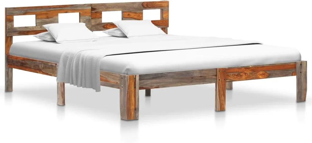 Cadru de pat, 180 x 200 cm, lemn masiv de sheesham