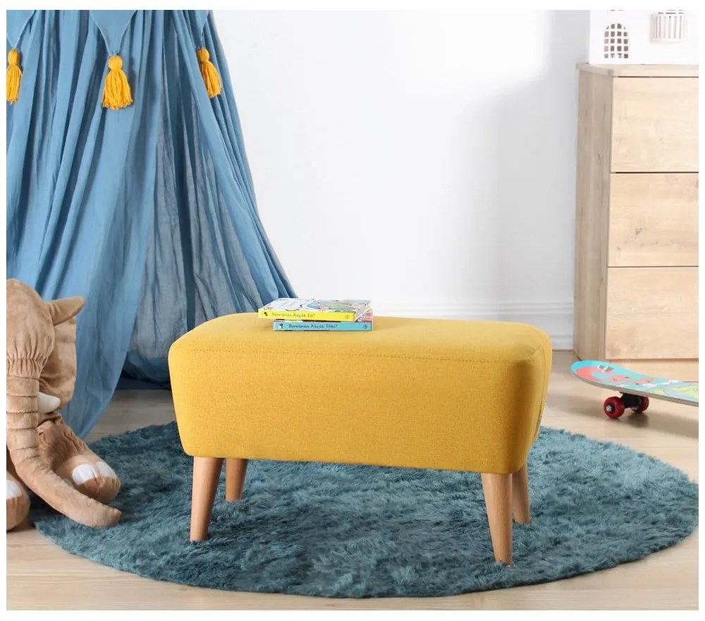 Puf de copii galben Moouv – Artie