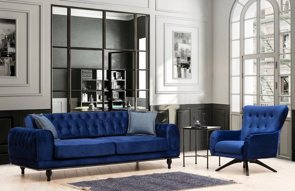 Fotoliu Arredo v2 - Navy Blue