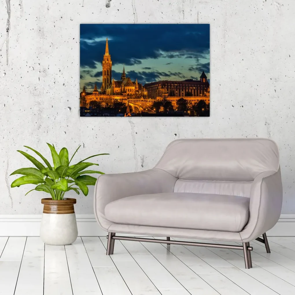 Tablou cu construcție iluminată (70x50 cm), în 40 de alte dimensiuni noi