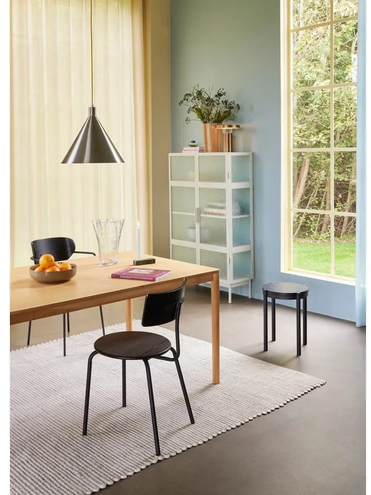 Vază din sticlă (înălțime 30 cm) Ruffle – Hübsch