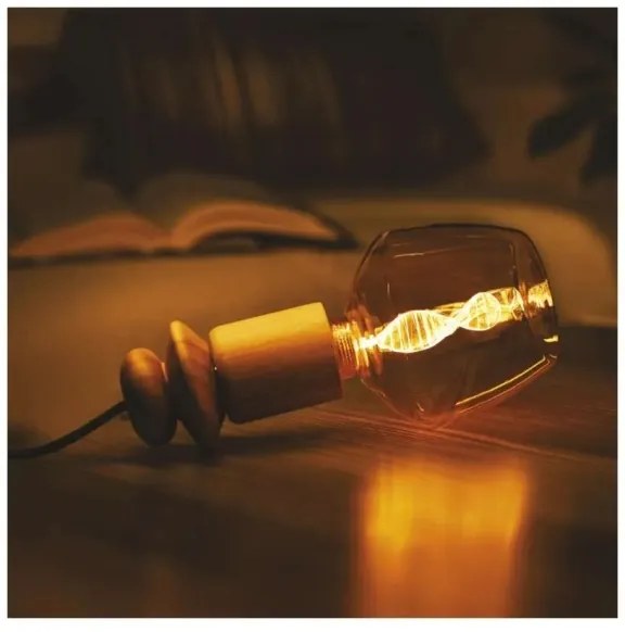 Bec LED DECO VINTAGE S123, soclu E27, 3,5W, 230V, 1800K