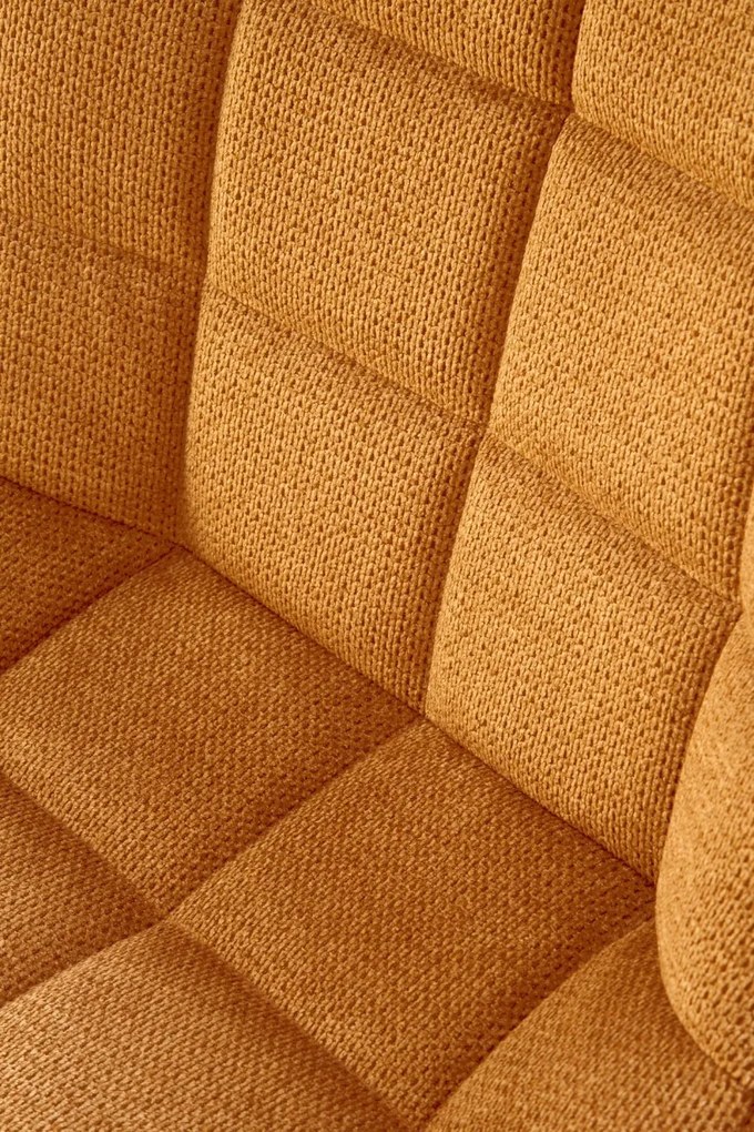 Scaun K549 stofa mustariu