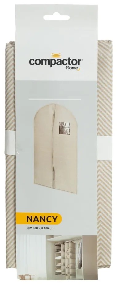 Husă de protecție pentru haine 60x100 cm Nancy – Compactor