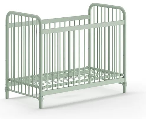 Pătuț Bebeluși BRONXX, Verde Olive, 60 x 120 cm (Metal) – BRONXX – Vipack