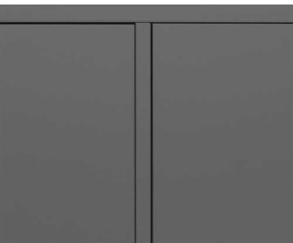 Boxie 2 uși dulap de perete 80x80x37 cm antracit