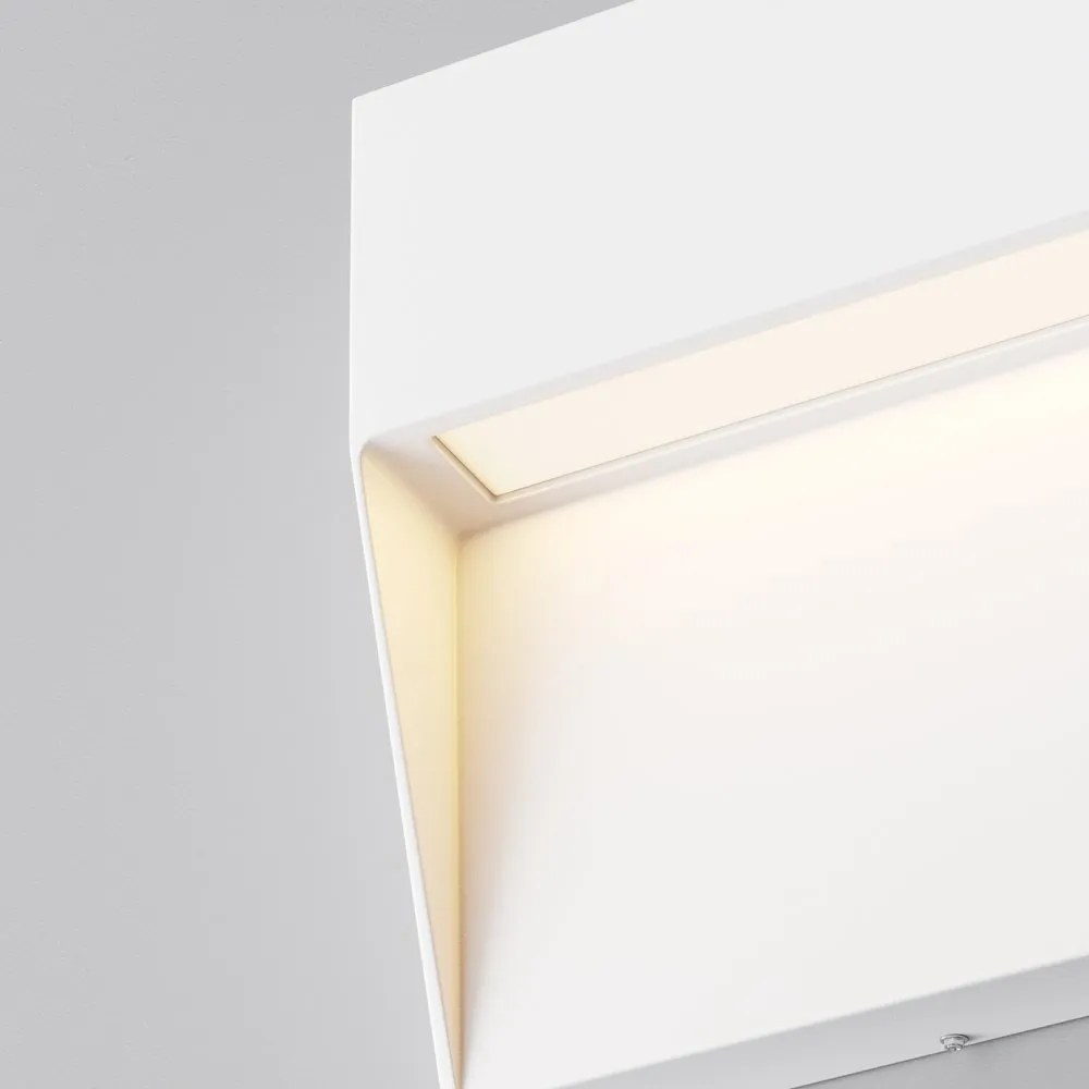 Spot LED iluminat scari sau perete exterior IP54 Mane alb