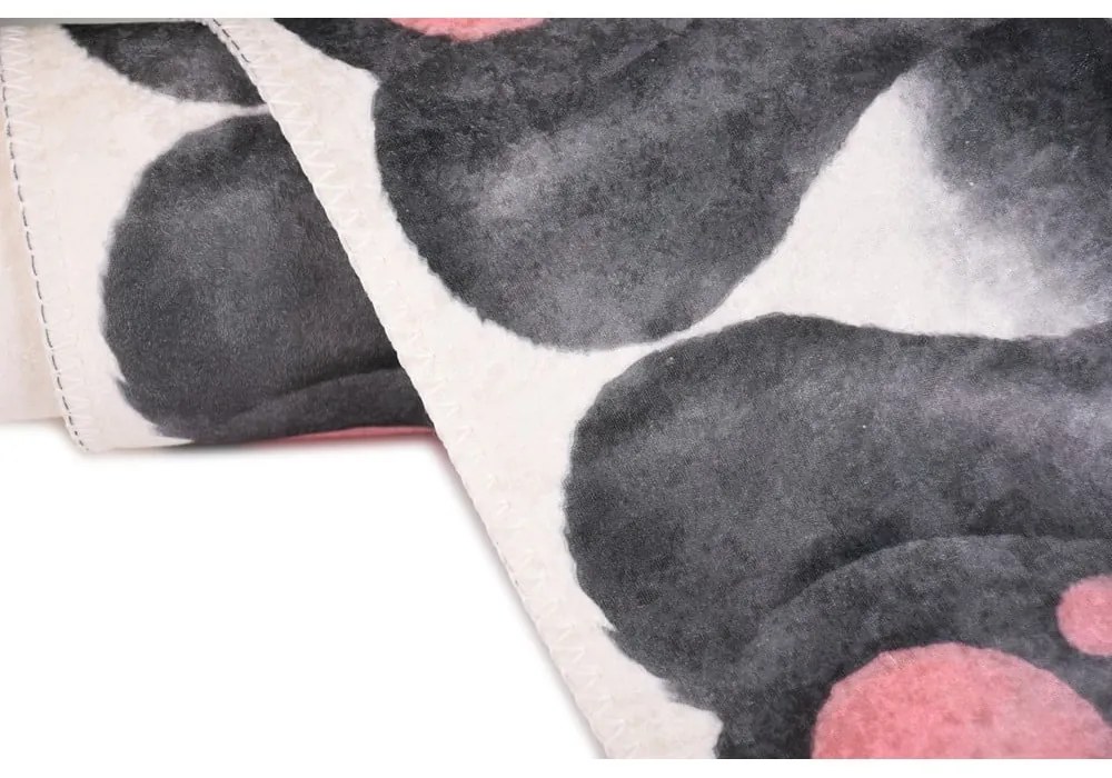 Covor pentru copii negru-alb 160x230 cm Panda Friends – Vitaus