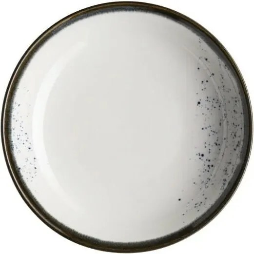 Mäser Farfurie adâncă Pintar Puncte albastre albe21 cm