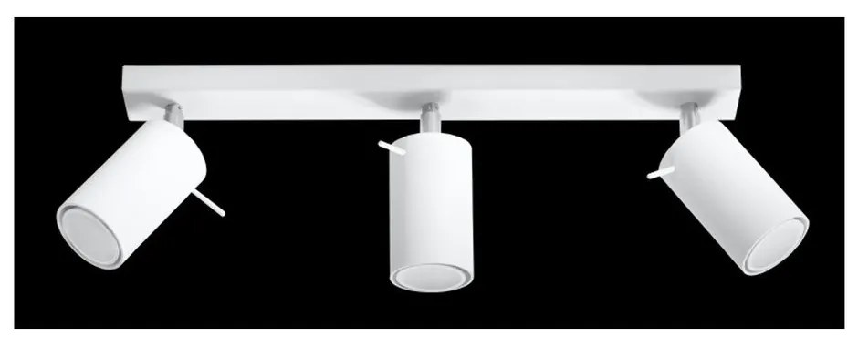 Plafonieră Sollux Etna, alb