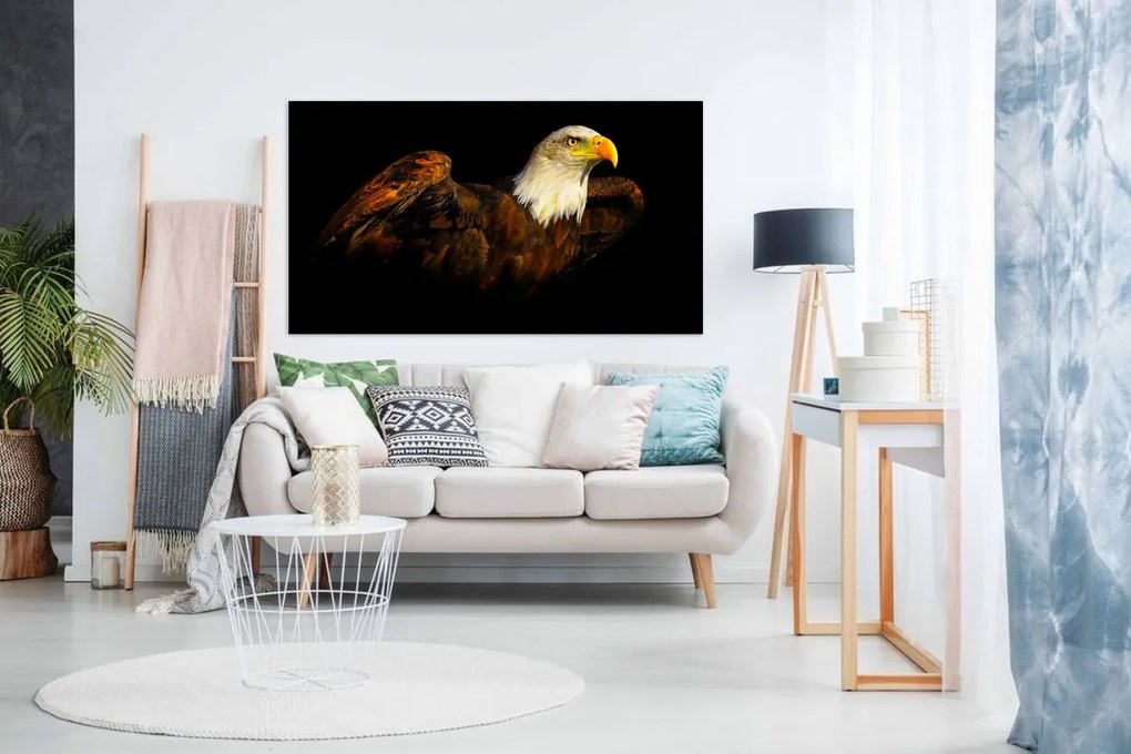 Tablou canvas eagle - 80x50cm