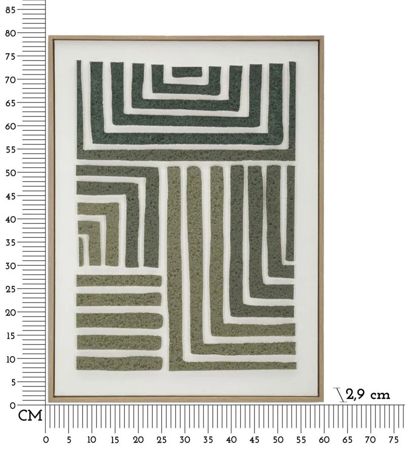 Mauro Ferretti Pictura 3D Pe Panza Cu Rama, Cm 60X2,9X78 | Aosom Romania