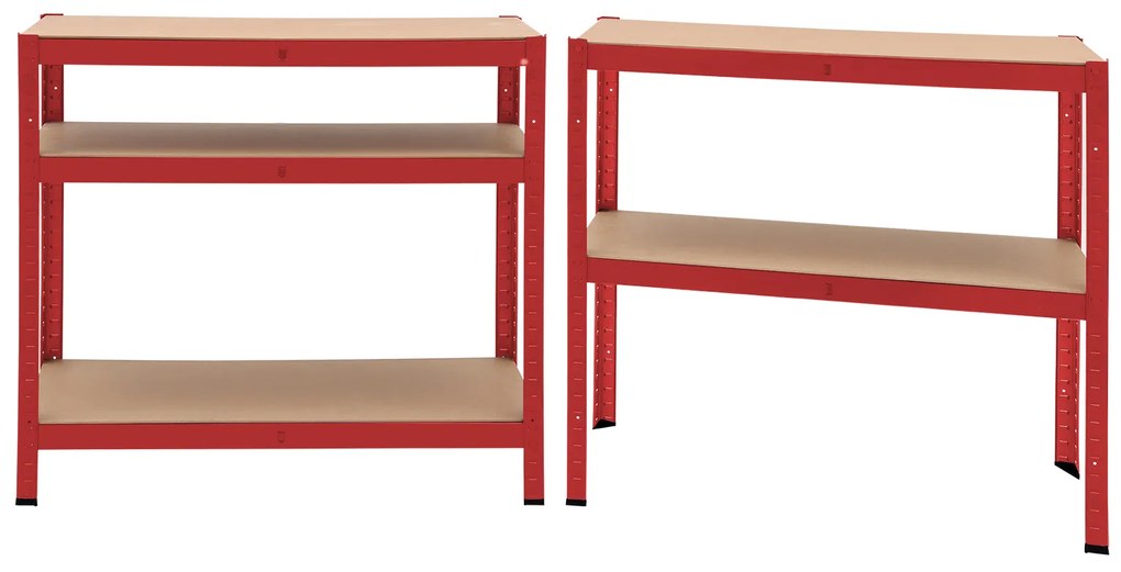 Deuba Raft 180x90x40cm - rosu