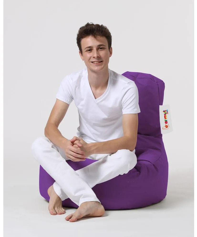Fotoliu puf Lerna (violet). Promo -6%. 1101685