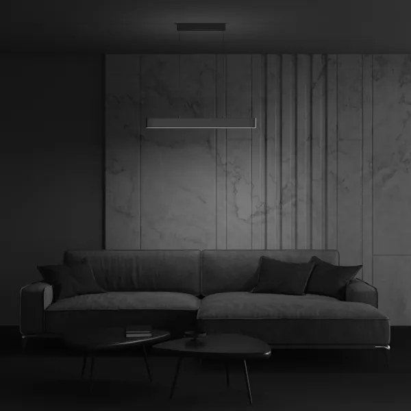 Lustră LED pe cablu Maytoni P010PL-L23G3K STEP LED/23W/230V 3000K 91 cm auriu