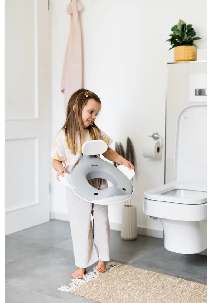 Reductor WC pentru copii gri închis Dark grey – Kindsgut