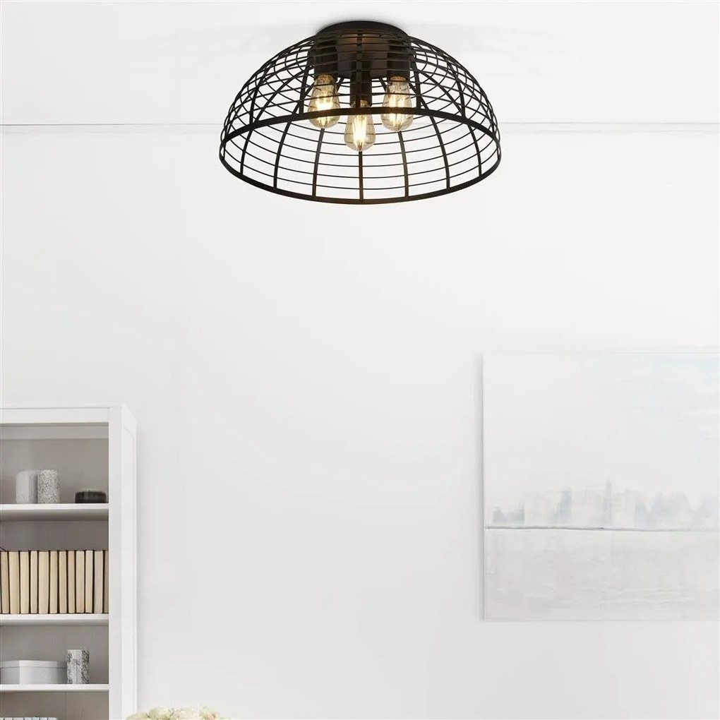 Plafoniera, Lustra aplicata design geometric Vision Cage