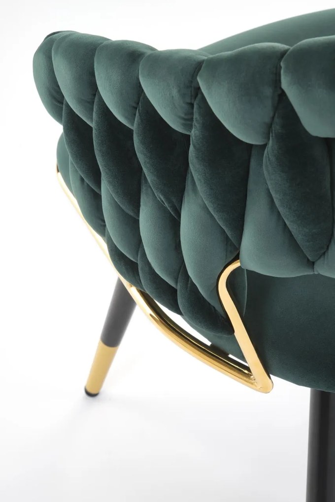 Scaun K551 velvet verde