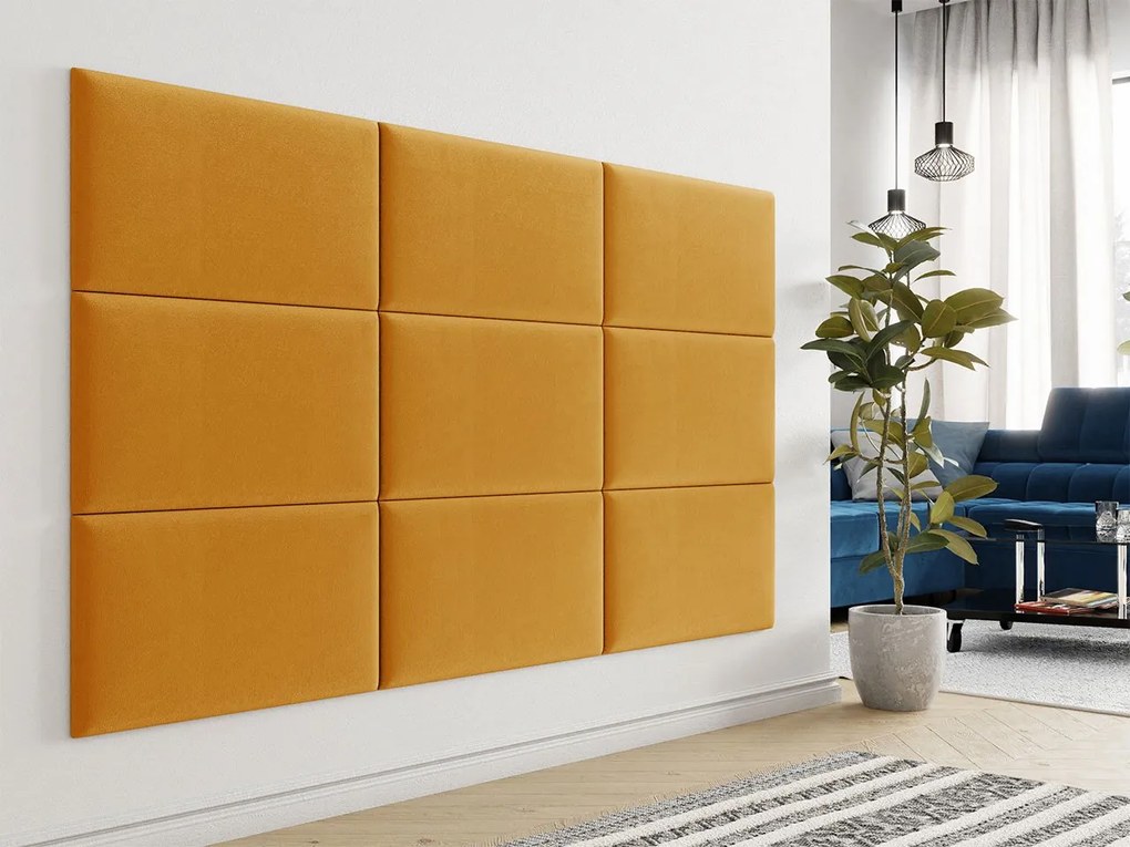 Panou de perete tapițat Pazara 70x40 (manila 32). Promo -18%. 1054355