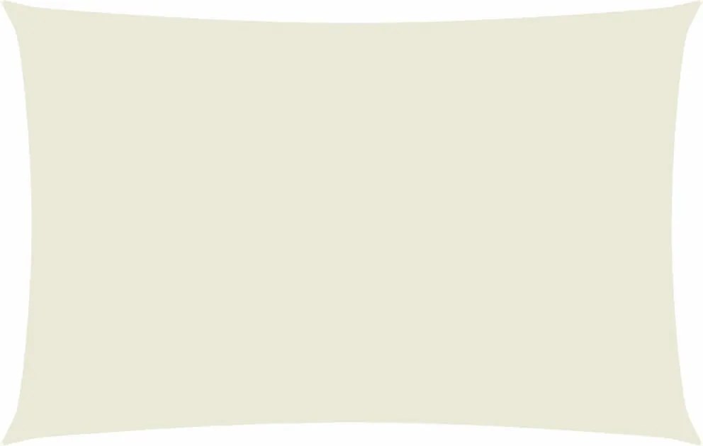 vidaXL Parasolar, crem, 2x5 m, țesătură oxford, dreptunghiular