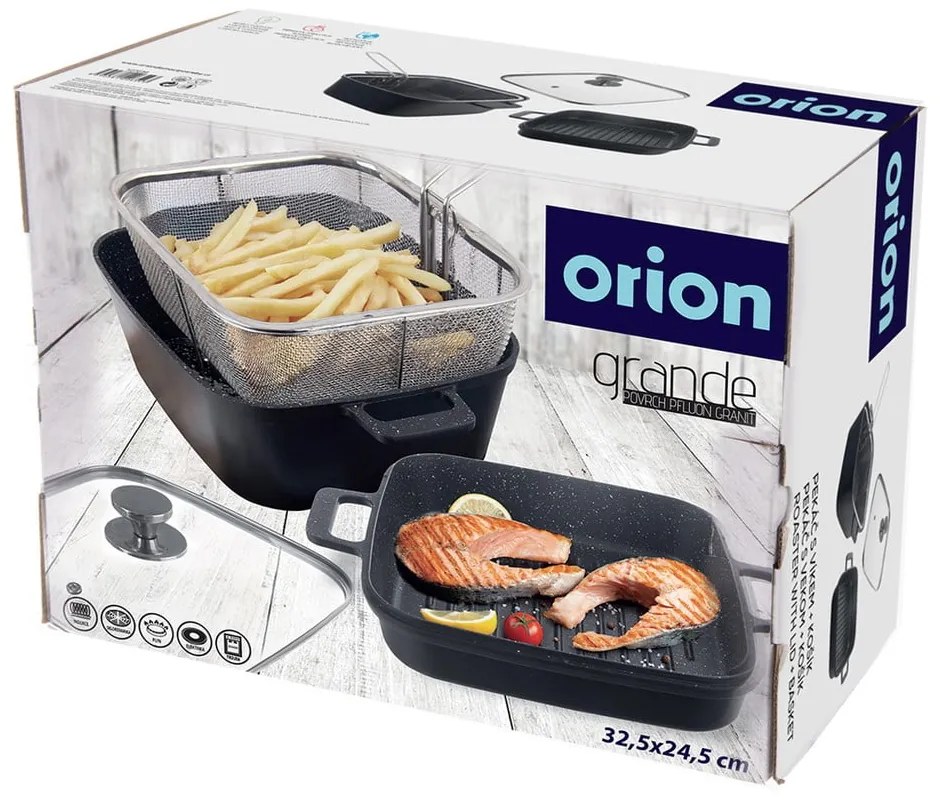 Tăvi de copt 2 buc. din aluminiu 24,5x32,5 cm GRANDE – Orion