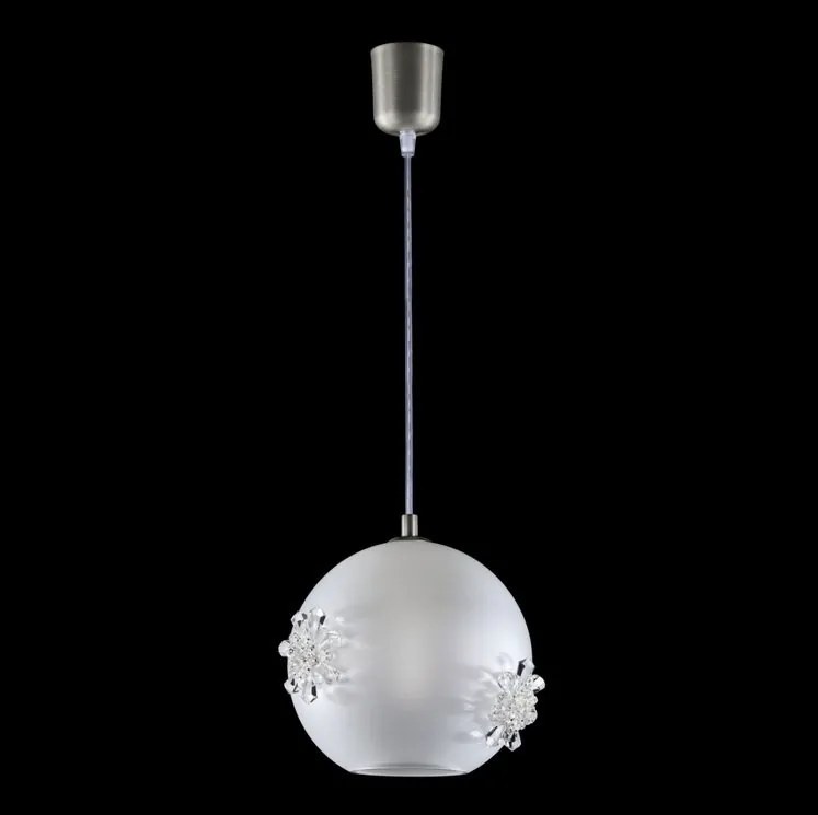 Lustra LUX decorativ fulgi de zapada din cristal SNOWFLAKE 02B-SB