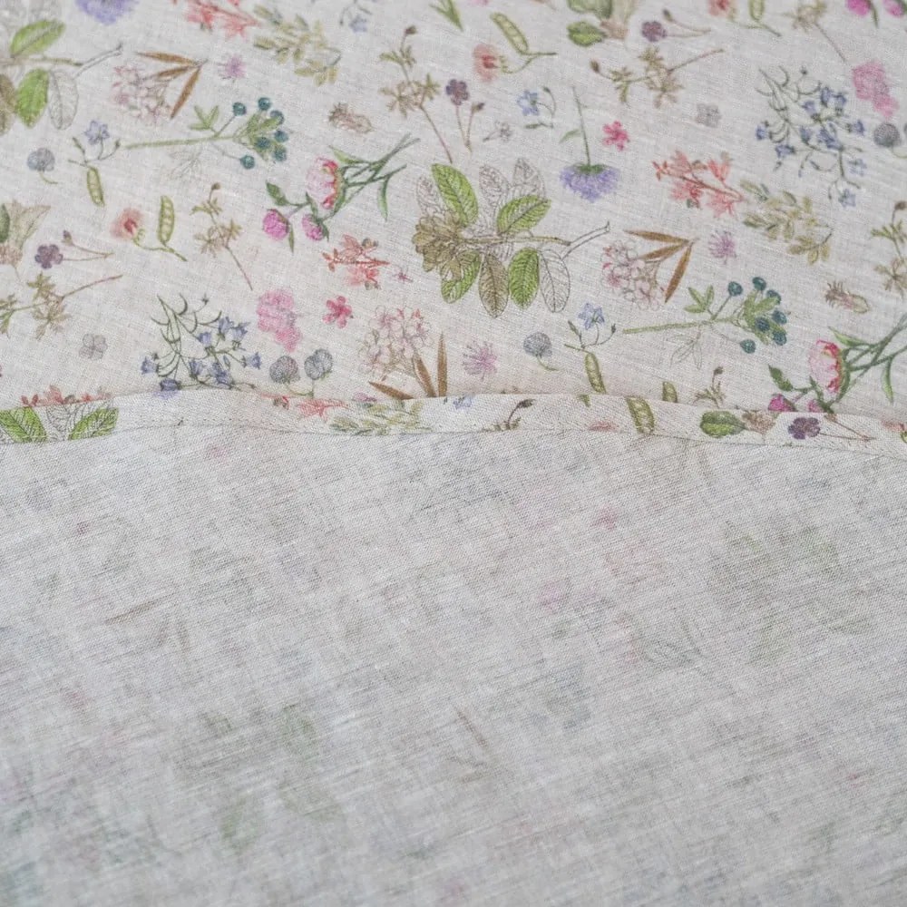 Față de masă din in ø 150 cm Botany 2 Lightweight – Linen Tales