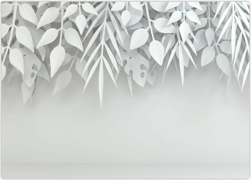 Tablou - Frunze de plasitic (70x50 cm)