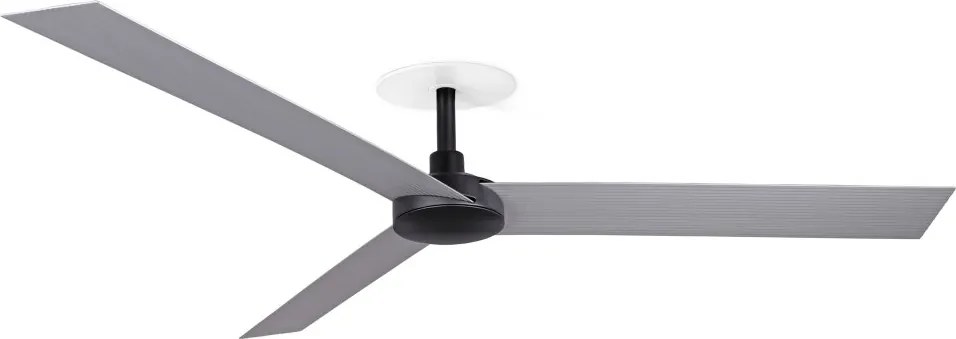 Ventilator tavan incastrabil cu telecomanda CRUISER XL negru/aluminiu
